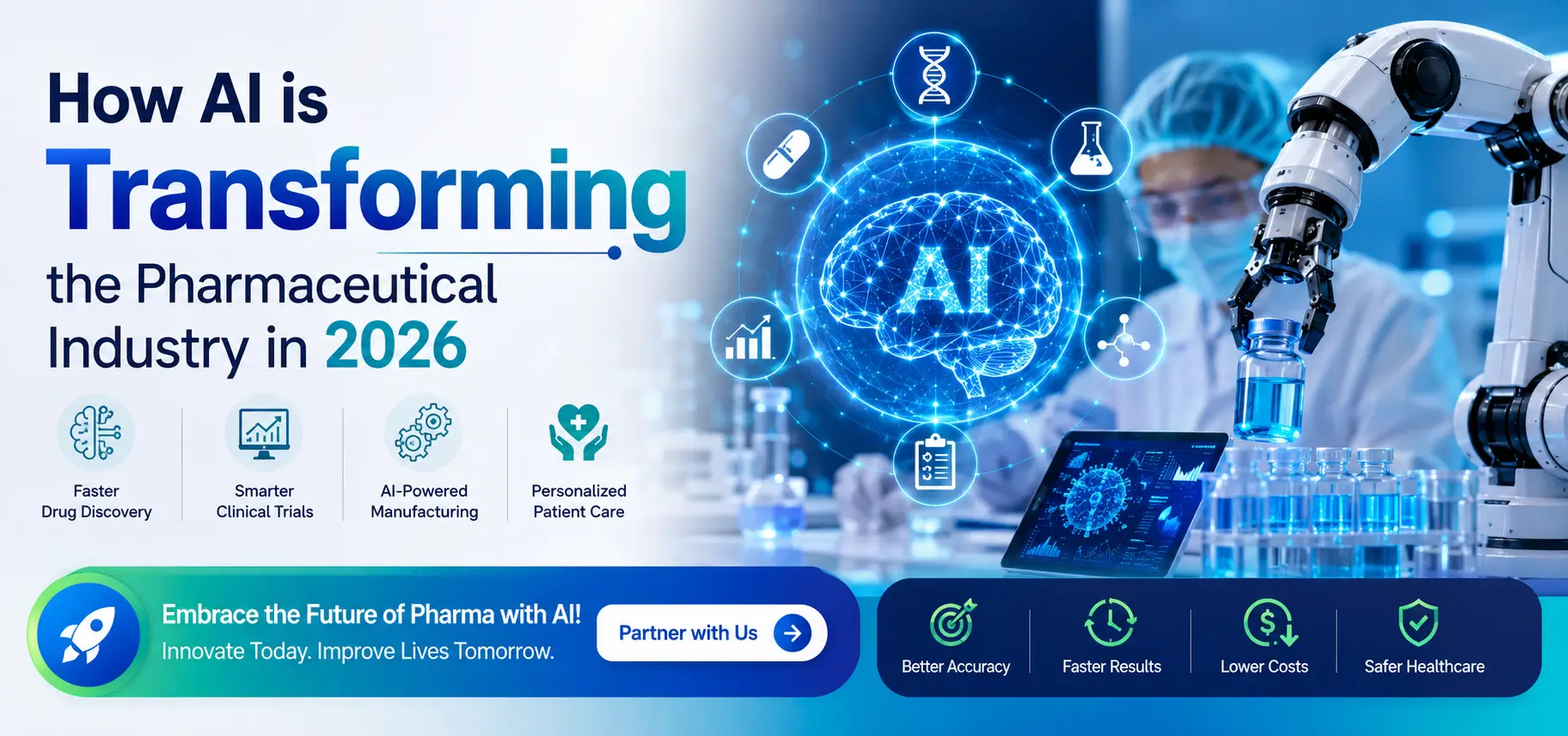 How AI is Transforming the Pharmaceutical Industry in 2026 | AI in Pharma